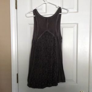 Dark grey tank